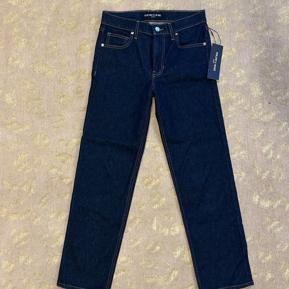 Veronica Beard Leah Straight-Leg Jean